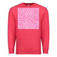 Cardinal valentines day heart seamless pattern Premium Sweatshirt - BundleAndBundleShop
