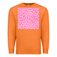 Carrot valentines day heart seamless pattern Premium Sweatshirt - BundleAndBundleShop