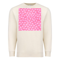 Sandshell valentines day heart seamless pattern Premium Sweatshirt - BundleAndBundleShop