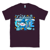 Plum im snow cute Classic Tee - Zillion Design Studio