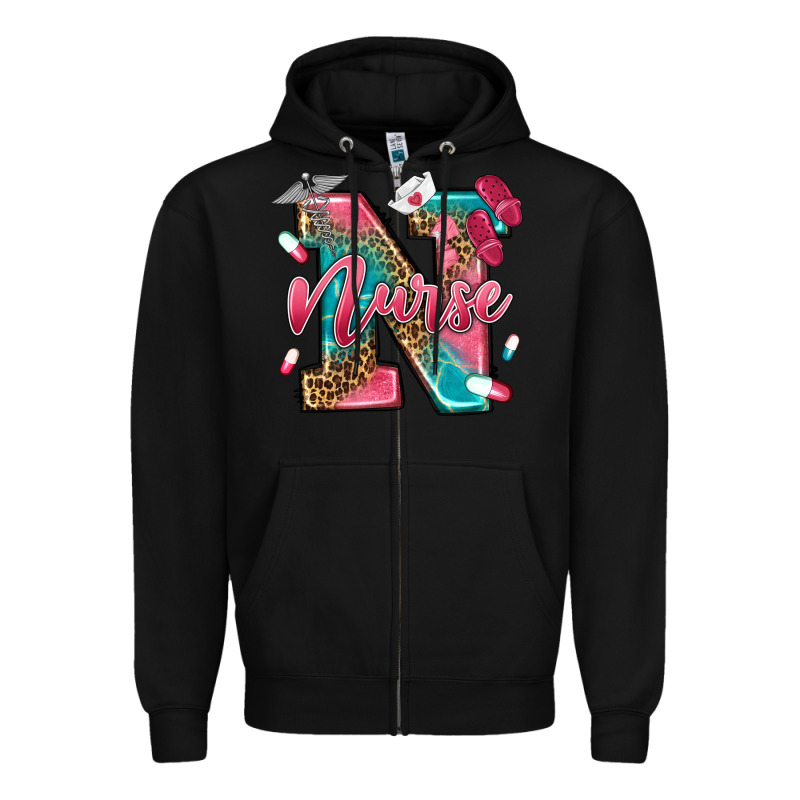 Western Nurse Zipper Hoodie by texasbilliewilder | Teevron