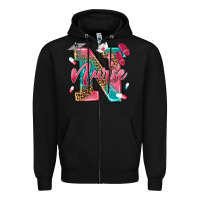 Black western nurse Zipper Hoodie - texasbilliewilder