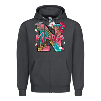 Smoke western nurse Zipper Hoodie - texasbilliewilder