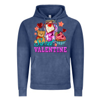 Vintage Denim sweet valentine Vintage Hoodie - AdoDesignShop