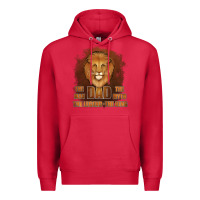 Cardinal Dad The Man Leather Background Premium Hoodie - Jasminsmagicworld