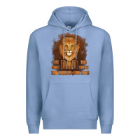 Colony Blue Dad The Man Leather Background Premium Hoodie - Jasminsmagicworld