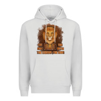 Dove Grey Dad The Man Leather Background Premium Hoodie - Jasminsmagicworld