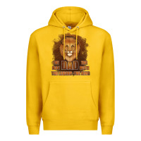 Lemon Dad The Man Leather Background Premium Hoodie - Jasminsmagicworld