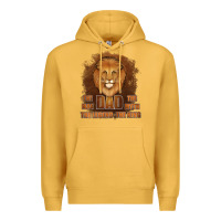 Mustard Dad The Man Leather Background Premium Hoodie - Jasminsmagicworld
