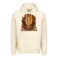 Sandshell Dad The Man Leather Background Premium Hoodie - Jasminsmagicworld