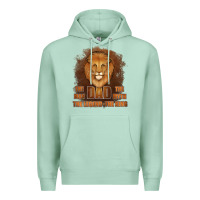 Seafoam Dad The Man Leather Background Premium Hoodie - Jasminsmagicworld