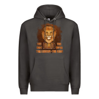Smoke Dad The Man Leather Background Premium Hoodie - Jasminsmagicworld