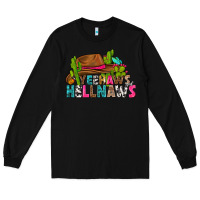 Black yeehaws and hellnaws Long Sleeve Tee - texasbilliewilder