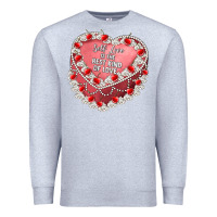 Heather Grey self love Premium Sweatshirt - Artiststas