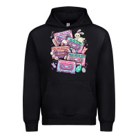 Black easter cassette tapes Urban Hoodie - MaliasSmallBusiness