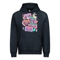 Navy easter cassette tapes Urban Hoodie - MaliasSmallBusiness