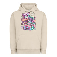 Pigment French Oak easter cassette tapes Urban Hoodie - MaliasSmallBusiness