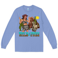 Colony Blue wild and free Long Sleeve Tee - texasbilliewilder