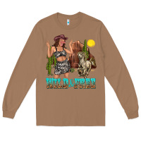 Toasted Coconut wild and free Long Sleeve Tee - texasbilliewilder