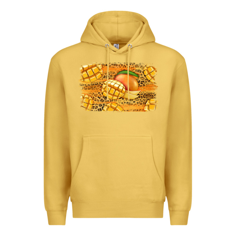 Mango Background Premium Hoodie by Jasminsmagicworld | Teevron