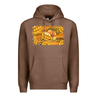 Chestnut Mango Background Premium Hoodie - Jasminsmagicworld