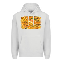 Dove Grey Mango Background Premium Hoodie - Jasminsmagicworld