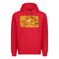 Red Mango Background Premium Hoodie - Jasminsmagicworld