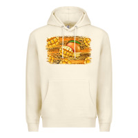 Sandshell Mango Background Premium Hoodie - Jasminsmagicworld