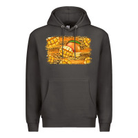 Smoke Mango Background Premium Hoodie - Jasminsmagicworld
