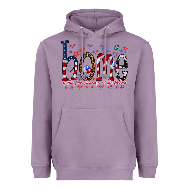 Home Of The Free Heavyweight Hoodie by RacoonDesign | Teevron