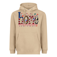Mushroom home of the free Heavyweight Hoodie - RacoonDesign