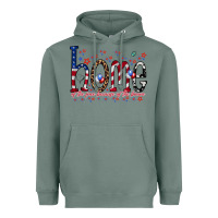 Sage home of the free Heavyweight Hoodie - RacoonDesign