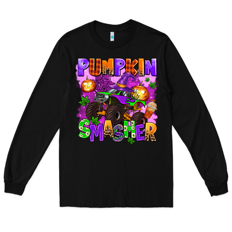Pumpkin Smasher Long Sleeve Tee by AdoDesignShop | Teevron
