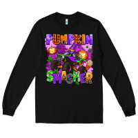 Black pumpkin smasher Long Sleeve Tee - AdoDesignShop