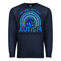 Navy we wear blue for autism accept understand love Premium Sweatshirt - Artiststas