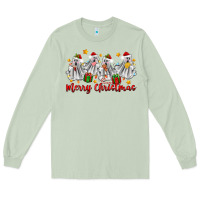 Matcha merry christmas pantasmas ghost christmas Long Sleeve Tee - Zillion Design Studio