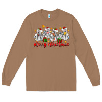 Toasted Coconut merry christmas pantasmas ghost christmas Long Sleeve Tee - Zillion Design Studio