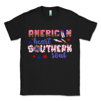 Black American heart southern soul Classic Tee - texasbilliewilder