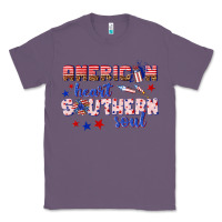 Lavender American heart southern soul Classic Tee - texasbilliewilder