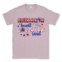 Lilac American heart southern soul Classic Tee - texasbilliewilder