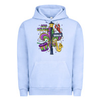Pigment Grape Ice new orleans mardi gras streets Urban Hoodie - MaliasSmallBusiness