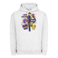 Pigment Lunar Rock new orleans mardi gras streets Urban Hoodie - MaliasSmallBusiness