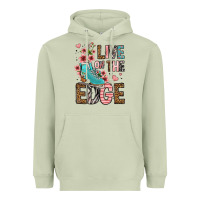 Matcha live on the edge ice skating Heavyweight Hoodie - FaDigitalArtStudio