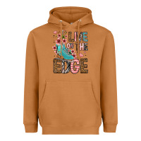 Meerkat live on the edge ice skating Heavyweight Hoodie - FaDigitalArtStudio