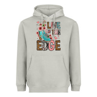 Moon Dust live on the edge ice skating Heavyweight Hoodie - FaDigitalArtStudio