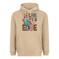 Mushroom live on the edge ice skating Heavyweight Hoodie - FaDigitalArtStudio