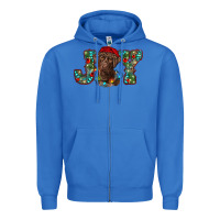 True Royal labrador retriever christmas joy Zipper Hoodie - RanaPortraitStore