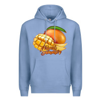 Colony Blue Mango Tropical Summer Premium Hoodie - Jasminsmagicworld