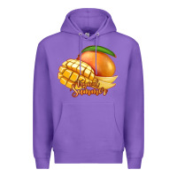 Purple Mango Tropical Summer Premium Hoodie - Jasminsmagicworld