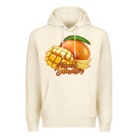 Sandshell Mango Tropical Summer Premium Hoodie - Jasminsmagicworld